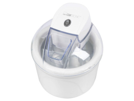 CLATRONIC Sorbetière ICM 3764, 1,5 litre, blanc