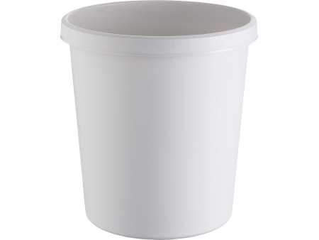 helit Corbeille à papier 'the german', 45 litres, PE, gris