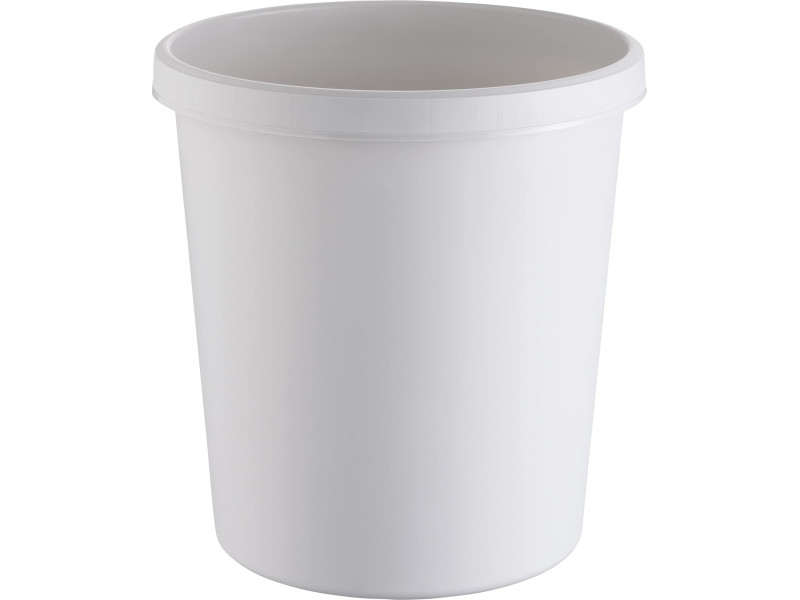 helit Corbeille à papier 'the german', 45 litres, PE, gris