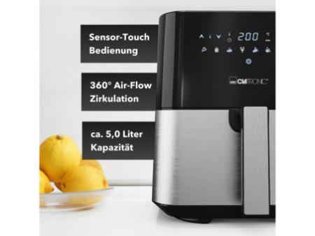 CLATRONIC Friteuse à air chaud FR 3782 H, 5,0 litres