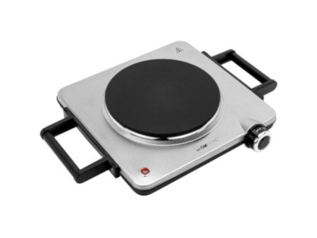 CLATRONIC Plaque de cuisson individuelle EKP 3788 E, inox/