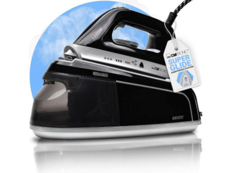 CLATRONIC Centrale vapeur DBS 3749, 2400 Watt, noir