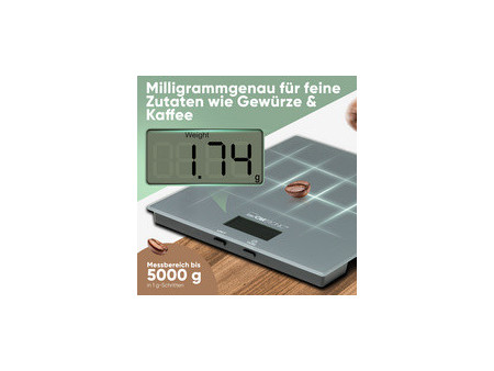 CLATRONIC Balance KW 3820, capacité de charge: 5 kg, noir