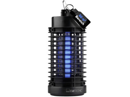 CLATRONIC Lampe anti-insectes ISL 3823, noir