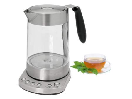 PROFI COOK Bouilloire et théière PC-WKS 1020 G, inox/noir