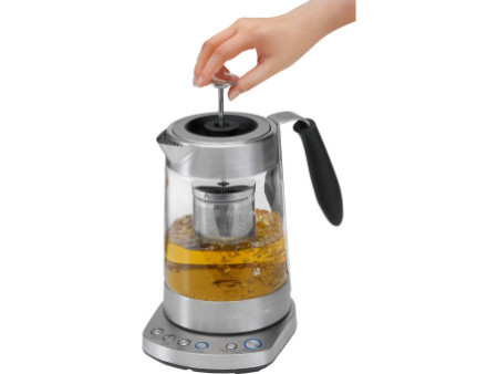 PROFI COOK Bouilloire et théière PC-WKS 1020 G, inox/noir