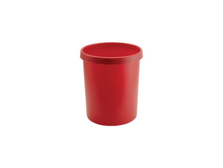helit Corbeille à papier 'the german', 30 litres, PE, rouge