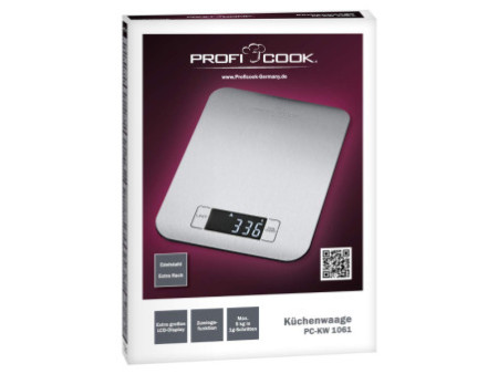PROFI COOK Balance de cuisine PC-KW 1061, acier inoxydable