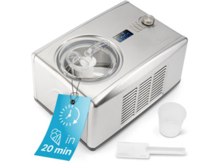PROFI COOK Sorbetière PC-ICM 1091 N, acier inoxydable