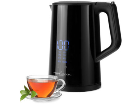 PROFI COOK Bouilloire PC-WKS 1243, 1,7 litre, noir