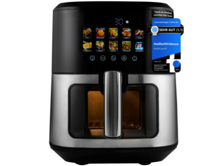 PROFI COOK Friteuse à air chaud PC-FR 1286 H, 6,5 litres