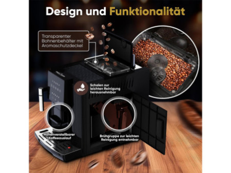 PROFI COOK Cafetière automatique PC-KAV 1281, noir