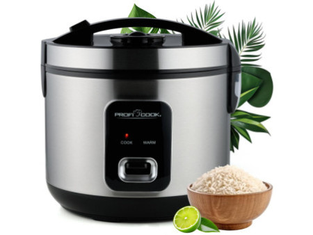 PROFI COOK Cuiseur 2 en 1 riz/vapeur PC-RK 1285, noir