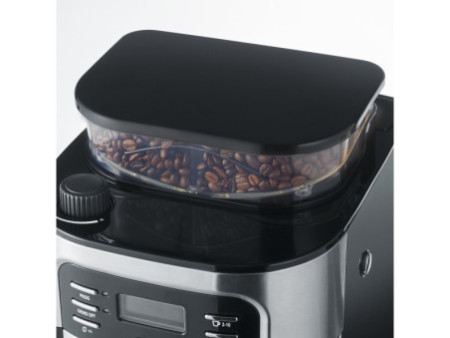 SEVERIN Cafetière électrique KA 4810, acier inoxydable/noir