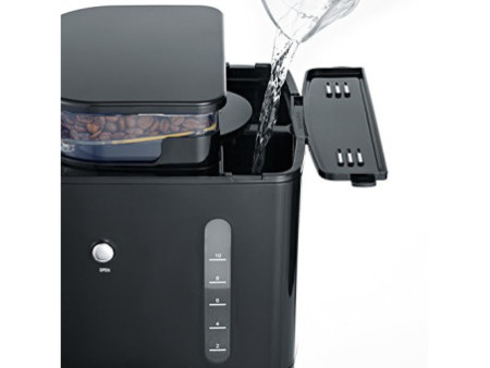 SEVERIN Cafetière électrique KA 4810, acier inoxydable/noir