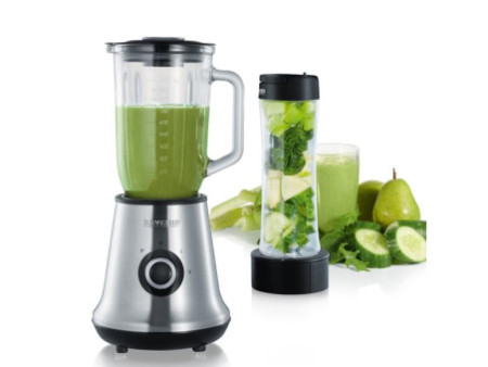 SEVERIN Mixeur multifonction + Smoothie Mix & Go SM 3737,