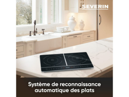 SEVERIN Double plaque à induction DK 1031, noir