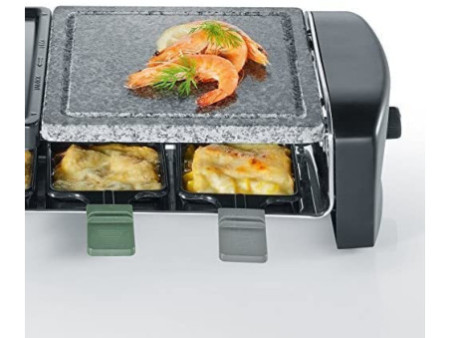 SEVERIN Raclette-grill RG 9645, pierre de cuisson naturelle