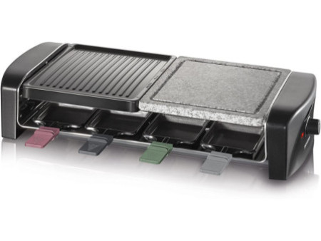 SEVERIN Raclette-grill RG 9645, pierre de cuisson naturelle