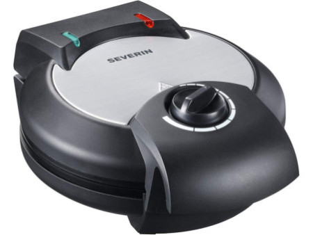 SEVERIN Gaufrier WA 2103, 1300 watt, acier inoxydable / noir