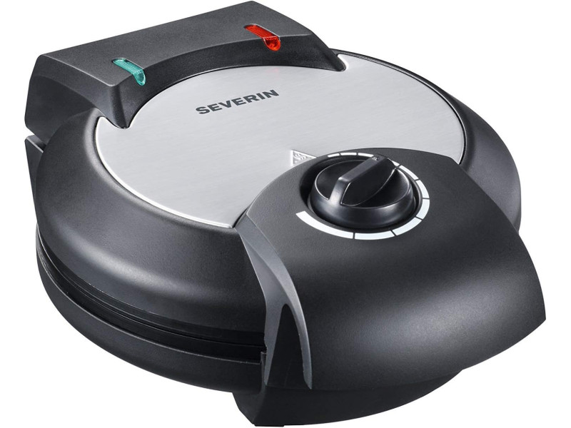 SEVERIN Gaufrier WA 2103, 1300 watt, acier inoxydable / noir