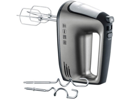 SEVERIN Batteur HM 3832, 400 W, gris métallique / noir
