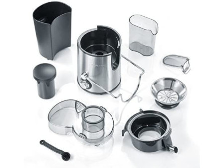 SEVERIN Centrifugeuse ES 3566, 400 Watt, acier inox / noir