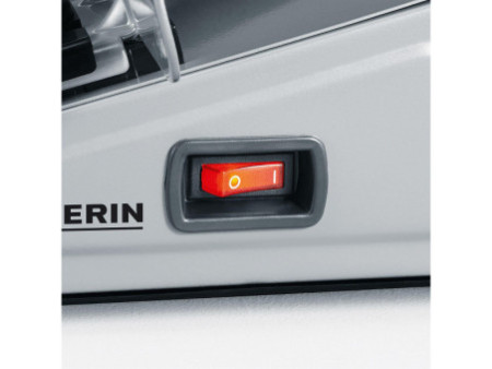 SEVERIN Trancheuse multifonction AS 3915, 180 Watt, argent