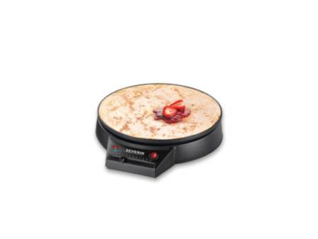 SEVERIN Crêpière CM 2198, 1.000 Watt, noir