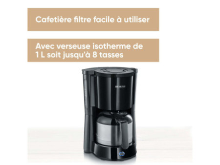 SEVERIN Cafetière électrique KA 4835 TYPE, isotherme, 1.000W