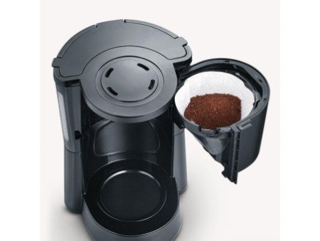 SEVERIN Cafetière électrique KA 9554 TYPE, 1.000 W, noir mat