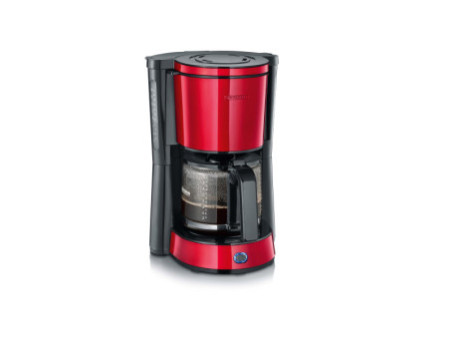 SEVERIN Cafetière électrique KA 4817 TYPE, rouge / noir