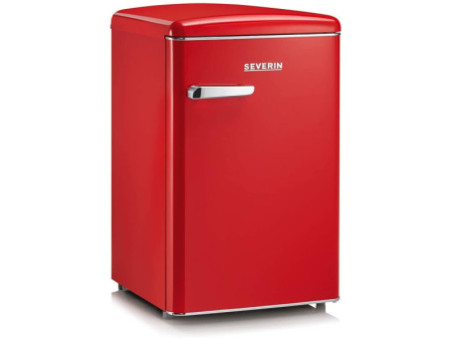 SEVERIN Réfrigérateur sous plan rétro, RKS 8830, rouge