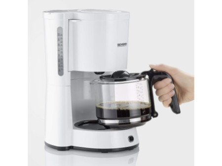 SEVERIN Cafetière électrique KA 4816 TYPE, 1.000 watt, blanc