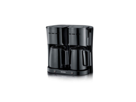 SEVERIN Cafetière électrique duo KA 9315, noir