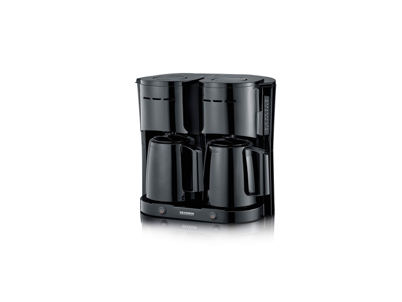 SEVERIN Cafetière électrique duo KA 9315, noir
