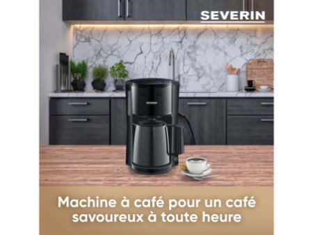 SEVERIN Cafetière électrique KA 9306, noir