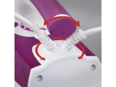 SEVERIN Fer à repasser BA 3243, blanc/violet
