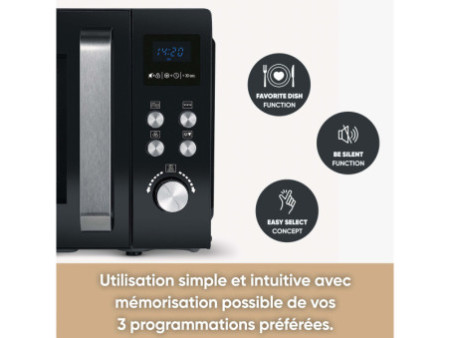 SEVERIN Micro-ondes MW 7752, avec gril et chaleur tournante