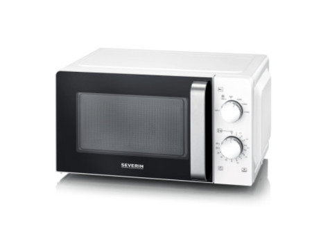 SEVERIN Micro-ondes MW 7885, 700 Watt, blanc/noir
