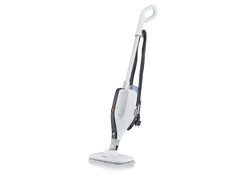 SEVERIN Nettoyeur vapeur 2-en-1 SC 7145, blanc