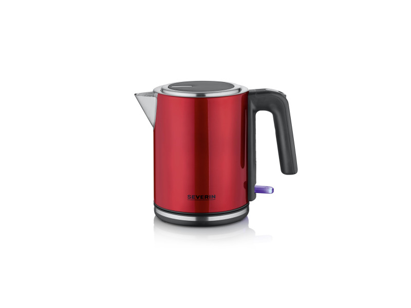 SEVERIN Bouilloire WK 3427, 1 litre, inox/rouge