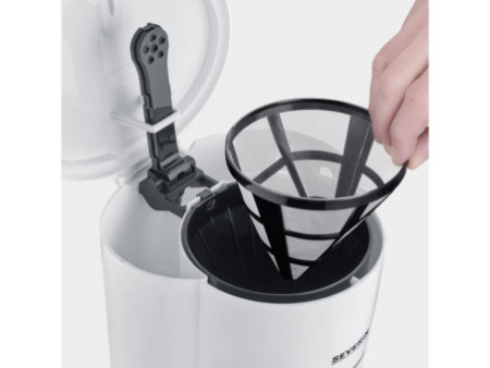 SEVERIN Cafetière électrique KA 4323, blanc