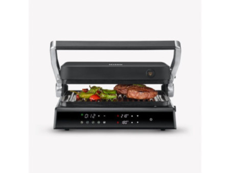 SEVERIN Gril électrique SEVINI Comfort KG 2399, verre/noir