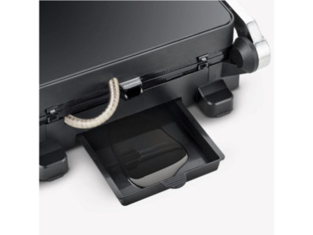 SEVERIN Gril électrique SEVINI Comfort KG 2399, verre/noir
