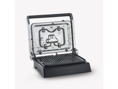 SEVERIN Gril électrique SEVINI Comfort KG 2399, verre/noir
