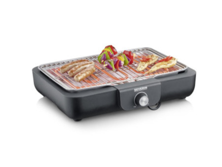 SEVERIN Grill de table PG 8554, avec grille, noir