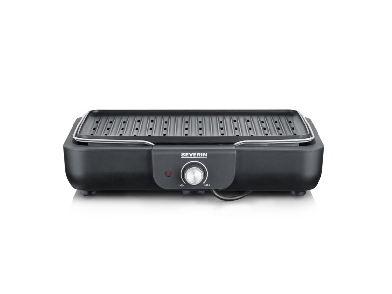SEVERIN Grill de table PG 8556, avec plaque, noir