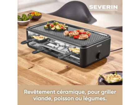 SEVERIN Raclette-gril RG 2365, avec plaque de gril