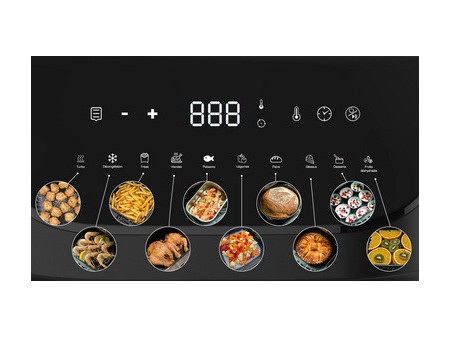 Little balance Friteuse à air chaud Crousty Light XL, noir